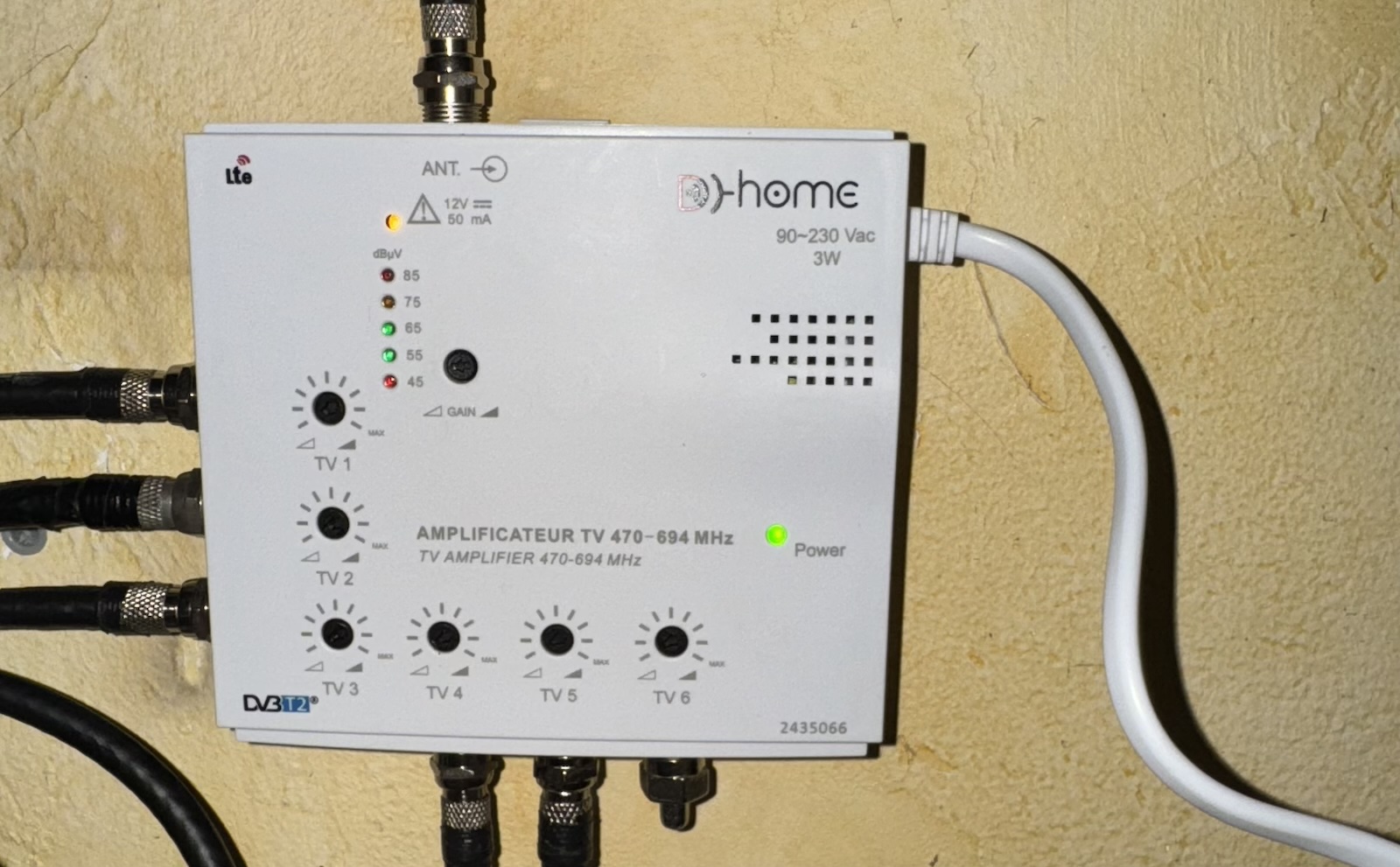 Amplificador TDT D-home