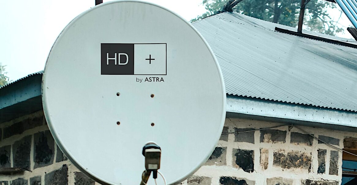 Antena parabólica Astra HD+