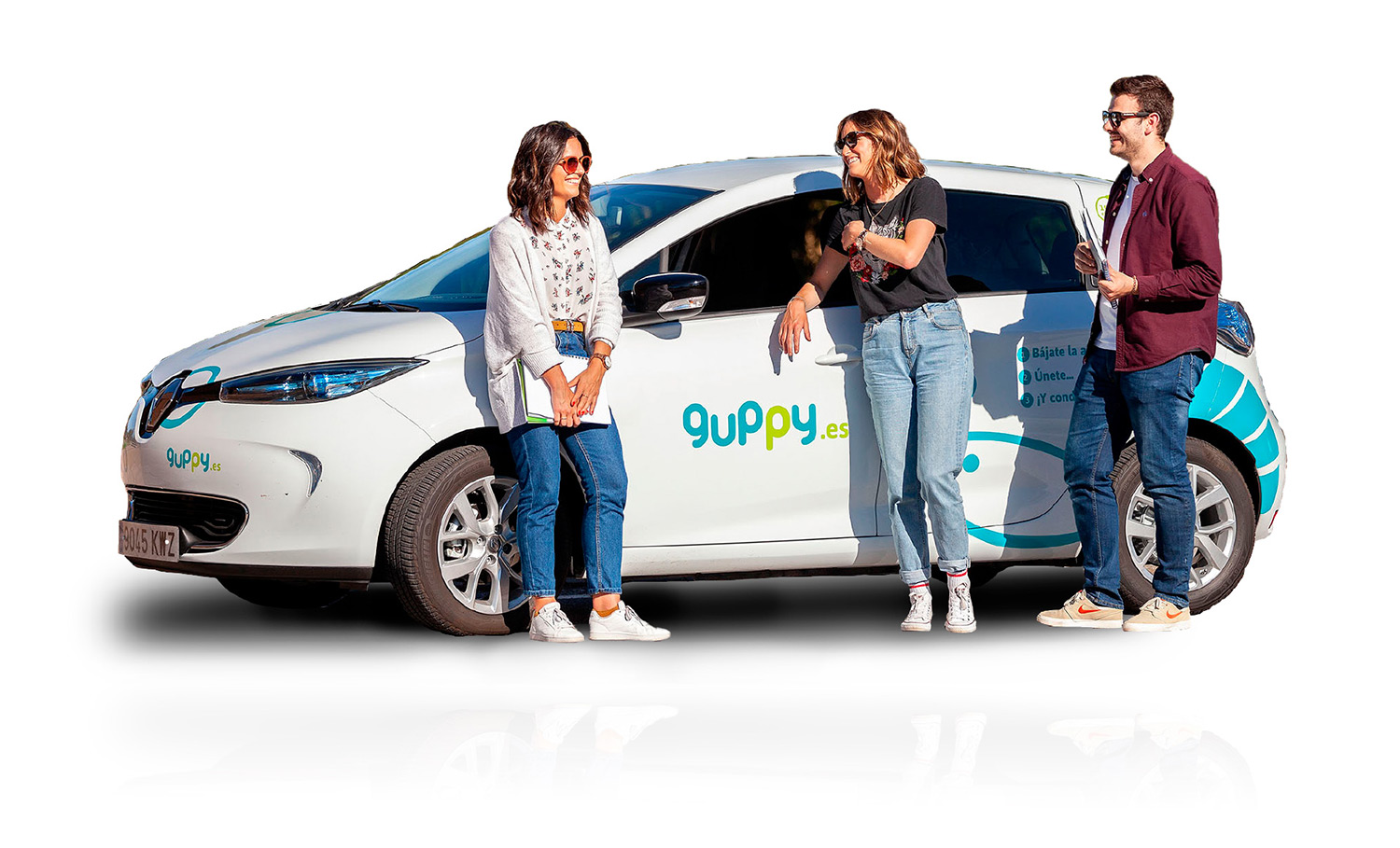 Servicio de carsharing guppy