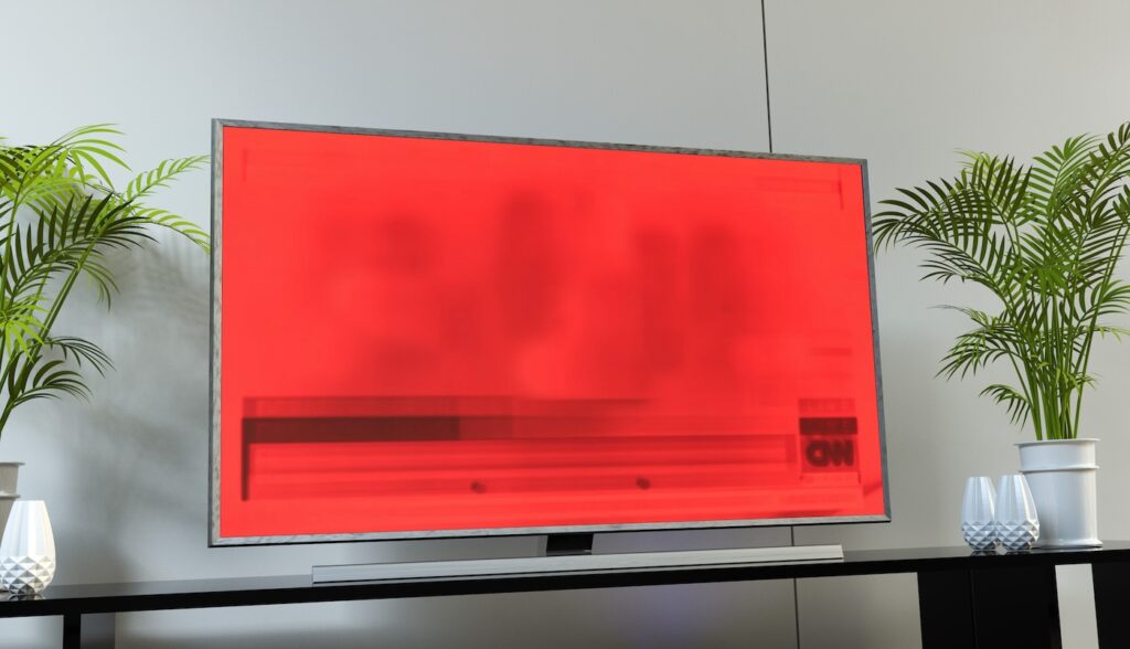 Imagen quemada en pantalla OLED