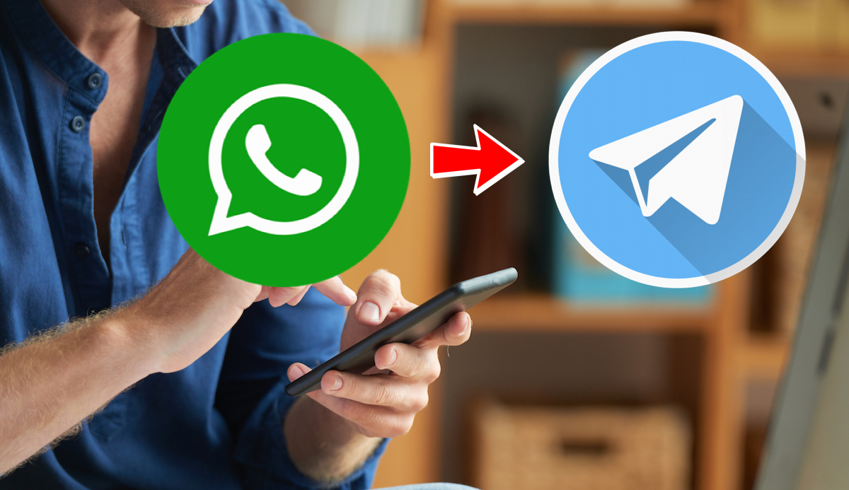 Chats WhatsApp a Telegram
